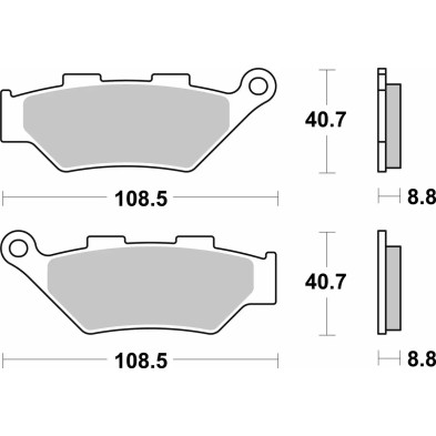 SBS 983HS BRAKE PADS