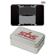 SBS PASTILLAS DE COMPETICION DUAL SINTER 985DS-1