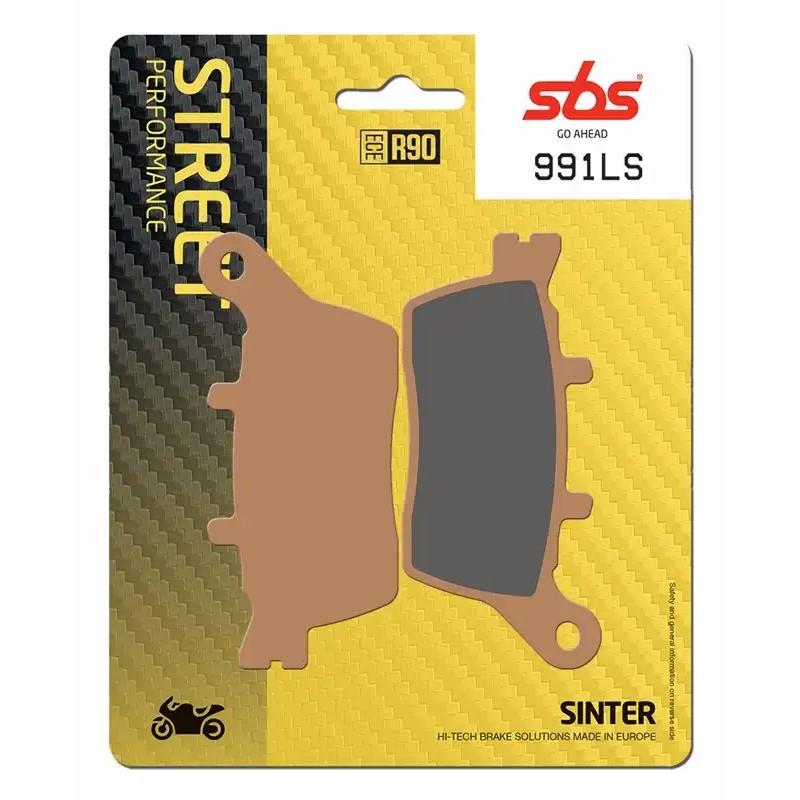 SBS PASTILLAS DE FRENO TRASERAS SPORT 991LS