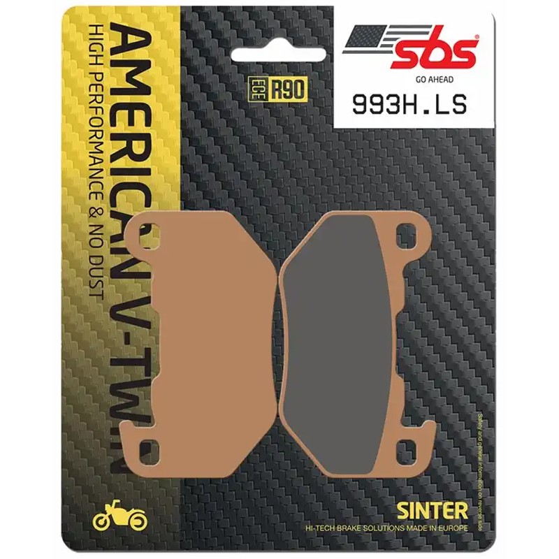 SBS PASTILLAS DE FRENO TRASERAS 993H.LS
