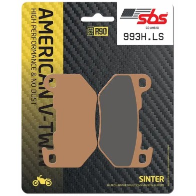 SBS PASTILLAS DE FRENO TRASERAS 993H.LS