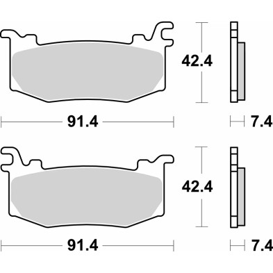 SBS 1012HS BRAKE PADS