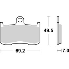 BREMBO RACING BRAKE PADS 07KA23LA