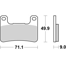 BREMBO PASTILLAS DE FRENO RACING DE CARBONO  07SU27RC 2