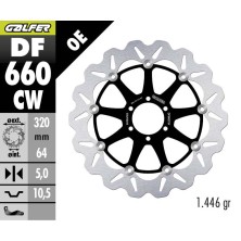 GALFER FRONT BRAKE DISC DF660CW