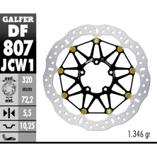 GALFER DISCO DE FRENO DELANTERO W FLOATECH RACING DF807JCW1G03