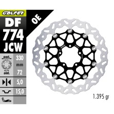 GALFER FLOATECH W FRONT BRAKE DISC DF774JCW