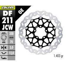 GALFER DISCO DE FRENO DELANTERO W FLOATECH RACING DF211JCW1G03
