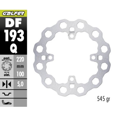 GALFER CUBIQ FIXED BRAKE DISC DF193Q