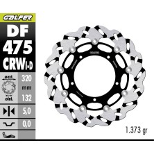 GALFER W BRAKE DISC FLOATING GROOVED RIGHT DF475CRWD