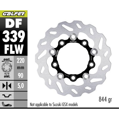 GALFER DISCO DE FRENO W  FLOATING DF339FLW