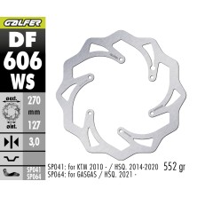 GALFER DISCO SOBREDIMENSIONADO W FIXED DF606WS