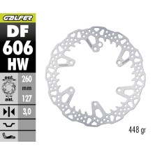 GALFER DISCO DE FRENO OFF-ROAD SHARK FIXED DF606HW