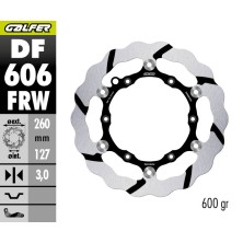 GALFER DISCO DE FRENO OFF-ROAD W FLOATING GROOVED DF606FRW