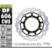 GALFER DISCO DE FRENO FLOATING W DF606CWS