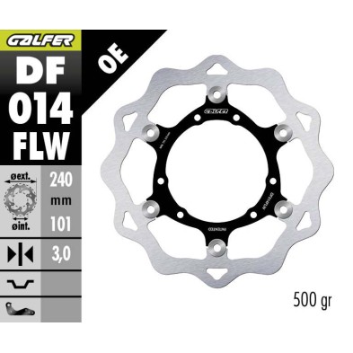 GALFER OFF-ROAD FLOATING BRAKE DISC DF014FLW