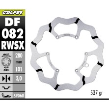 GALFER OVERSIZED FIXED GROOVED DISC DF082RWSX