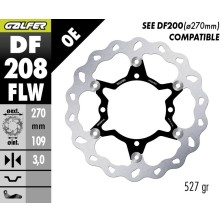 GALFER DISCO DE FRENO FLOATING W FLOATING DF208FLW