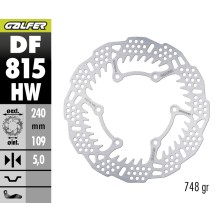 GALFER SHARK FIXED OFF-ROAD BRAKE DISC DF815HW