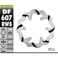 GALFER OVERSIZED FIXED GROOVED DISC DF607RWS