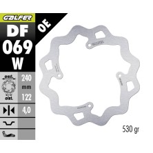 GALFER OFF-ROAD BRAKE DISC W FIXED DF069W