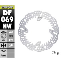 GALFER DISCO DE FRENO OFF-ROAD SHARK FIXED DF069HW