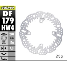 GALFER OFF-ROAD BRAKE DISC SHARK FIXED DF179HW4