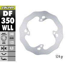 GALFER OFF-ROAD BRAKE DISC W FIXED SOLID DF350WLL