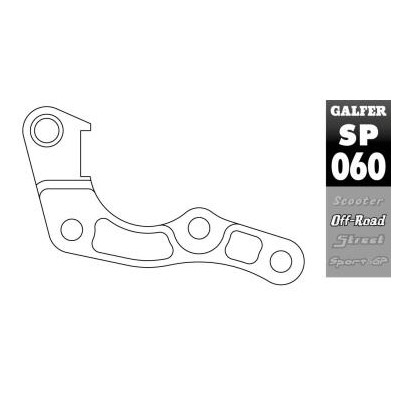 GALFER CALIPER BRACKET SP060