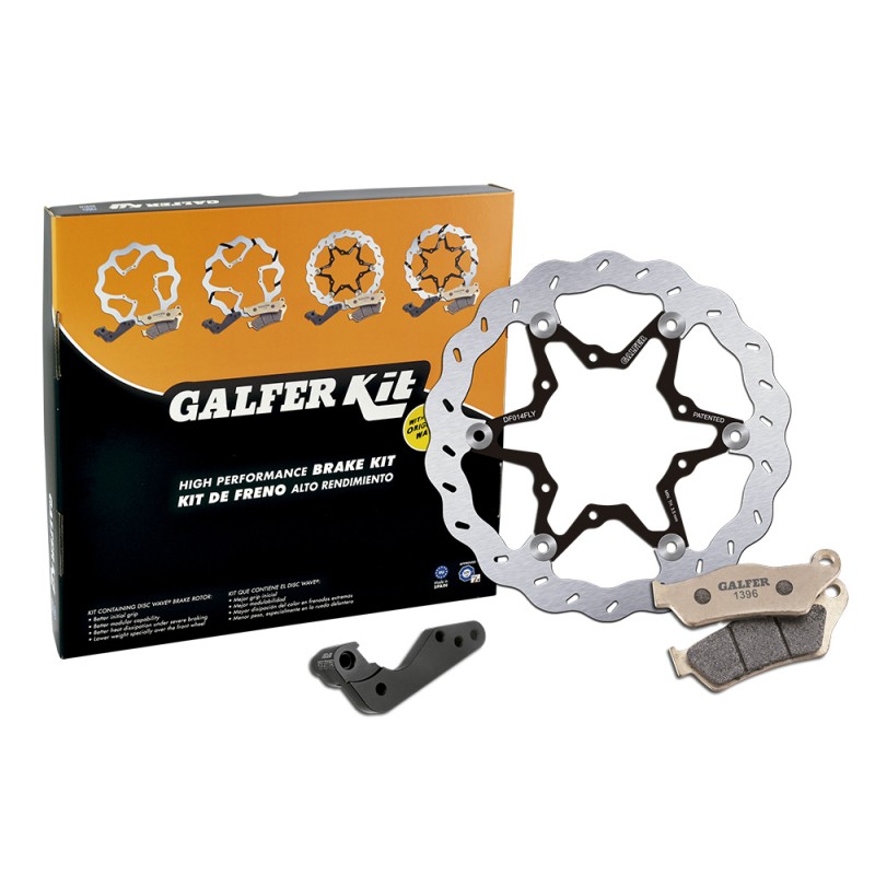 GALFER KIT DE DISCO Y PASTILLAS OVERSIZE KG082WFS2