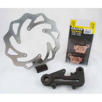 GALFER KIT DE DISCO Y PASTILLAS OVERSIZE KG607WS