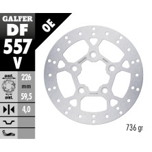 GALFER FIXED BRAKE DISC DF557V
