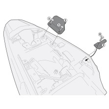GIVI 1121KIT MOUNTING KIT