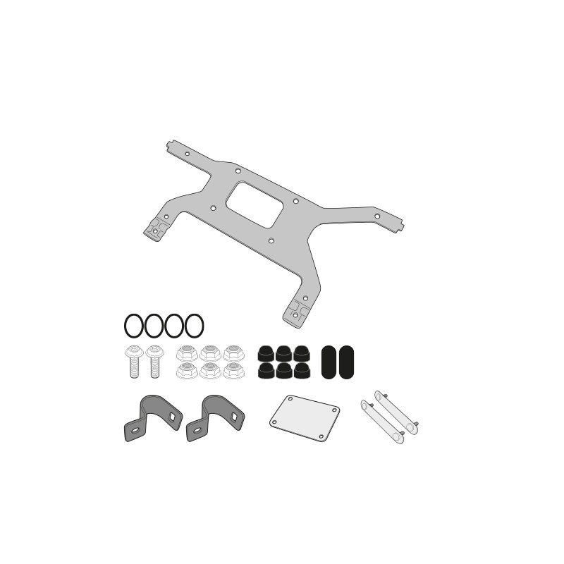 GIVI KIT DE FIJACION S250 TOOL BOX TL1178KIT