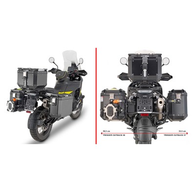 GIVI PLO9430CAM SIDE CARRIER