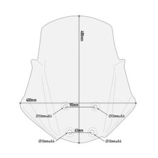 GIVI D4121ST Windscreen 2