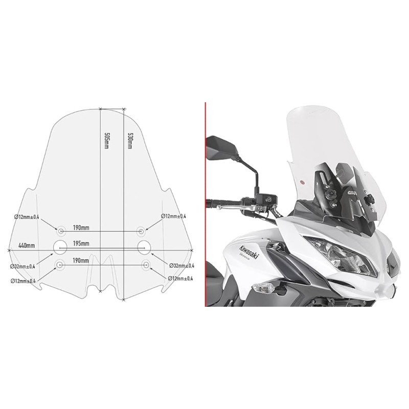 GIVI CUPULA D4122ST