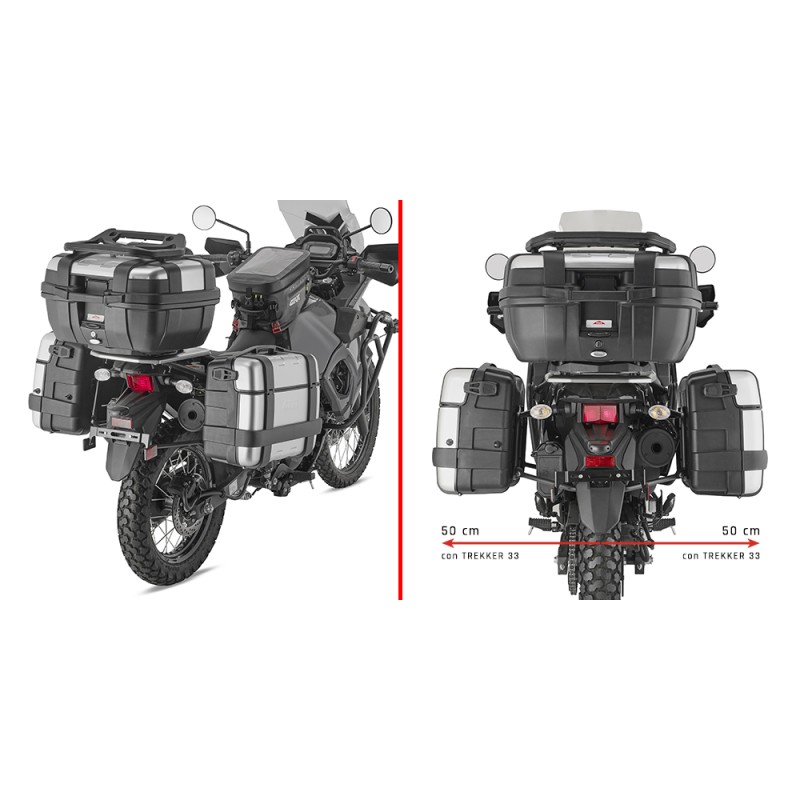 GIVI SIDE CASE RACK PL4133