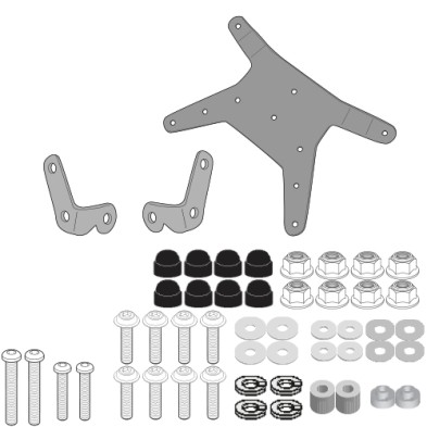 GIVI KIT DE MONTAJE CUPULA D7711KIT