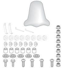 GIVI A440A Windscreen Mounting Kit