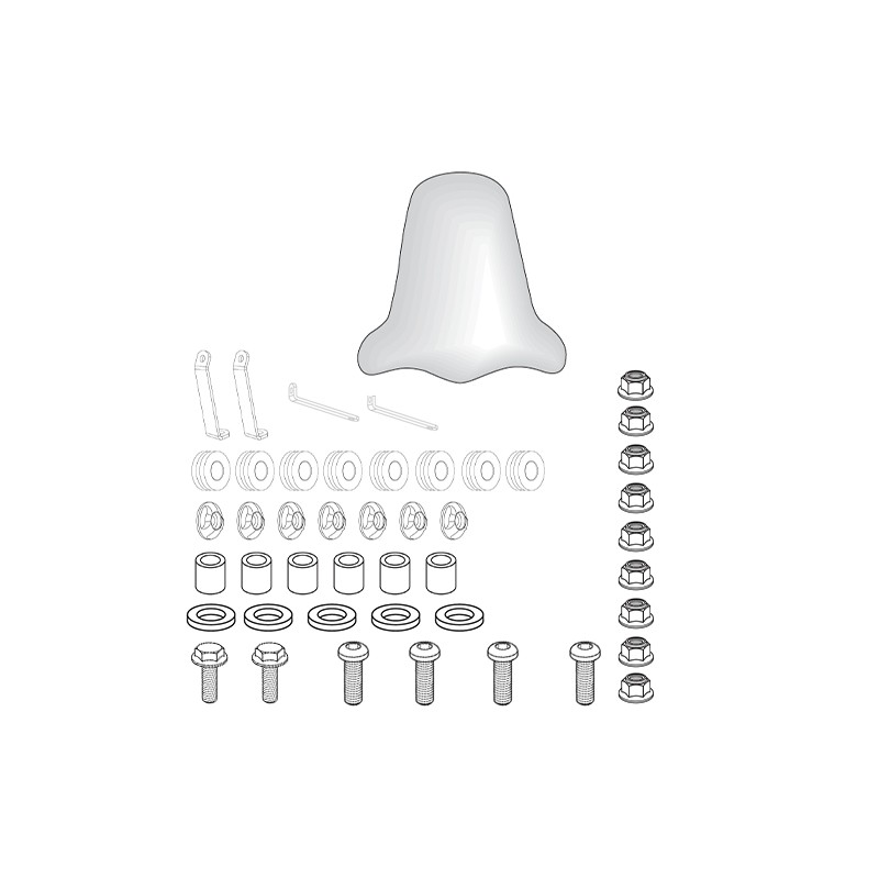 GIVI KIT DE MONTAJE CUPULA A440A