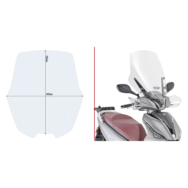 GIVI CUPULA D6113ST