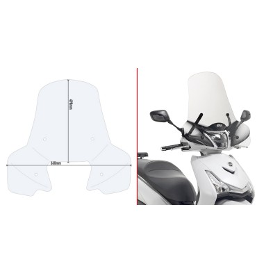 GIVI Windscreen 7057A