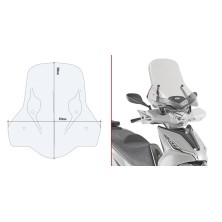 GIVI Windscreen 6114DT