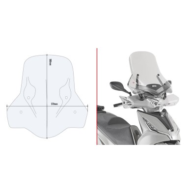 GIVI CUPULA 6114DT