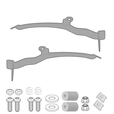 GIVI KIT DE MONTAJE CUPULA D2111KIT