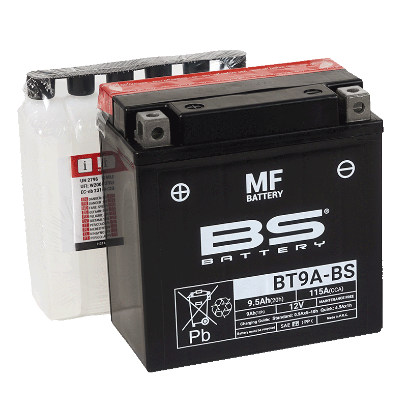 BS-BATTERY BT9A-BS BATTERY