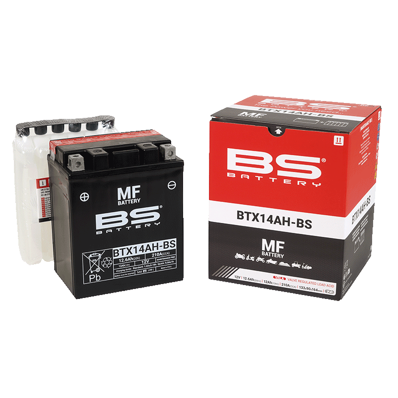 BS-BATTERY BTX14AH-BS BATTERY