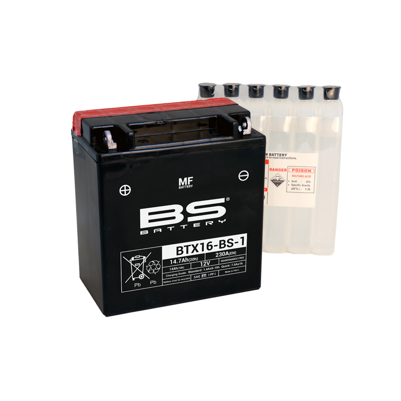BS-BATERY BATERIA BTX16-BS-1