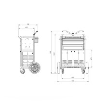 VALTER MOTO PIT LANE BILLY CART AR49P21 2